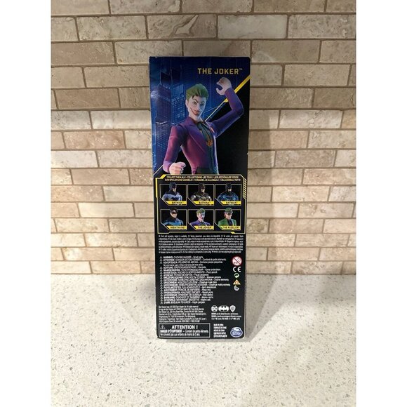 2021 DC COMICS THE JOKER (PURPLE SUIT) LIMITED EDITION POSABLE 12" ACTION FIGURE - Picture 2 of 2